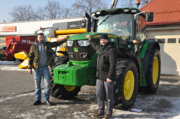 Kolejny ciągnik John Deere 6150 R wyjeżdża do naszego Klienta!