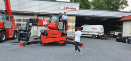 Dlaczego ładowarki teleskopowe Manitou serii MRT są niezastąpione na budowie?