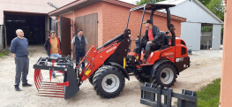 Niezastąpiony pomocnik - ładowarka przegubowa Manitou MLA-4 50H