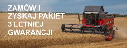 Oferta przedsezonowa na kombajny zbożowe MF